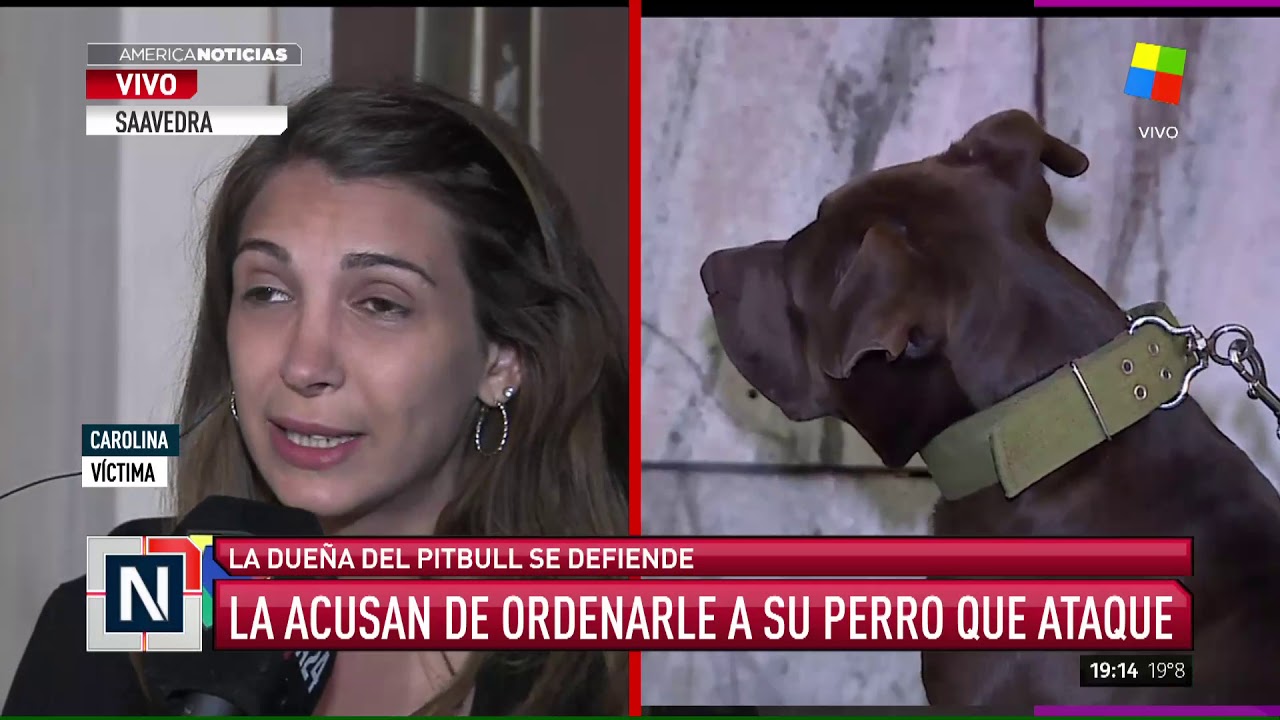 Perro se coje asu dueña