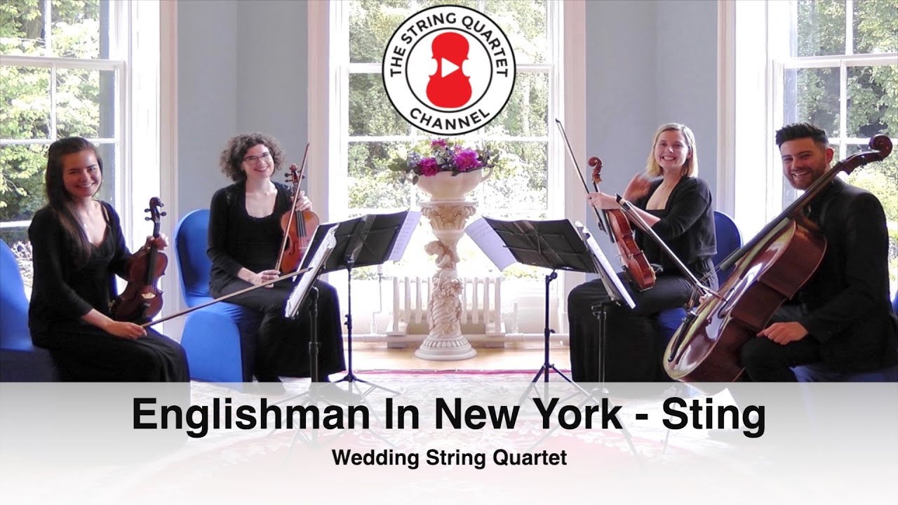 Englishman In New York (Sting) Wedding String Quartet - 4K