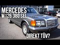 LEVELLA | Mercedes W126 380 SEL | Bestandsaufnahme, Service | Bekommt er direkt Tüv?