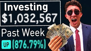 I Gambled $10,000 In The Stock Market For 30 Days!