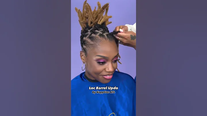 Amazing Loc Style by NappStar ATL.🔥 Book appointment at Nappstar.com#locs #