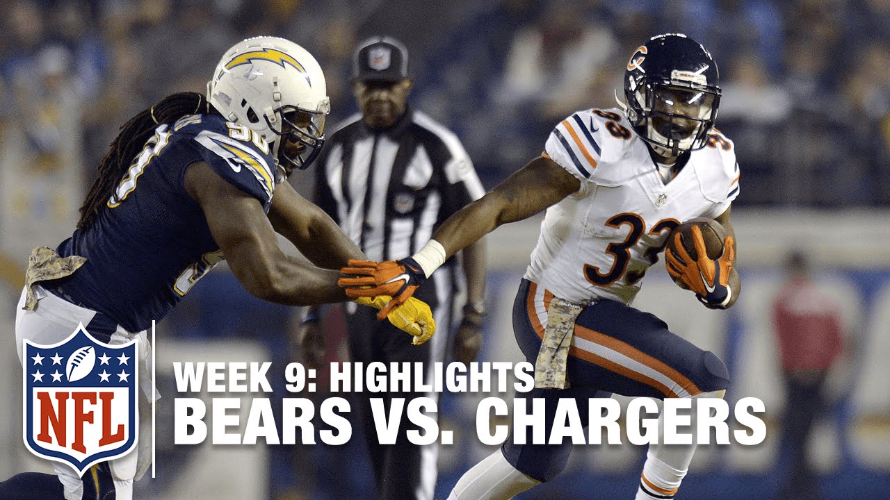 Bears vs. Chargers Week 9 Highlights NFL YouTube