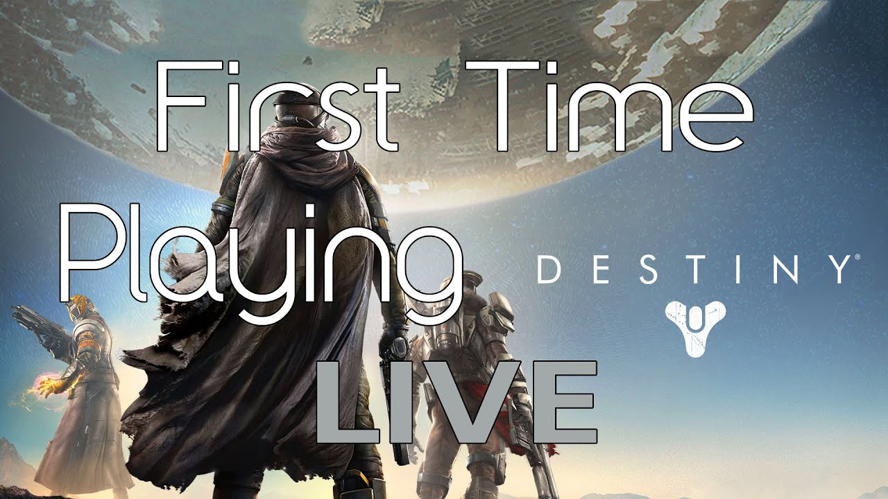 First Time Playing Destiny (Live Commentary)