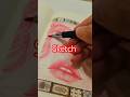 red sketch #red #sketch #artwork #art #pencildrawing #howto #music #animation #artist