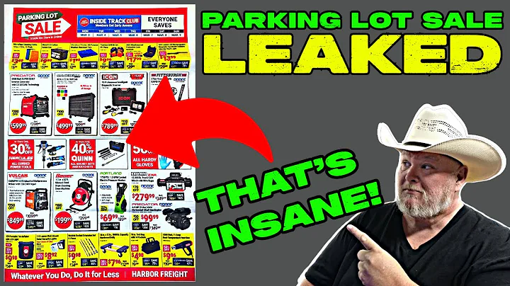 Harbor Freight March Parking Lot Sale Leaked!