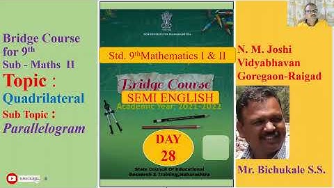 Bridge course class 9th Maths day 28