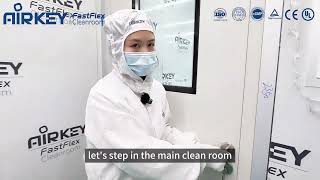 Australia ISO 7 Medical Device Cleaning and Packaging Cleanroom Booth