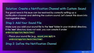 How to Fix Custom Sound Not Playing in react-native-push-notification