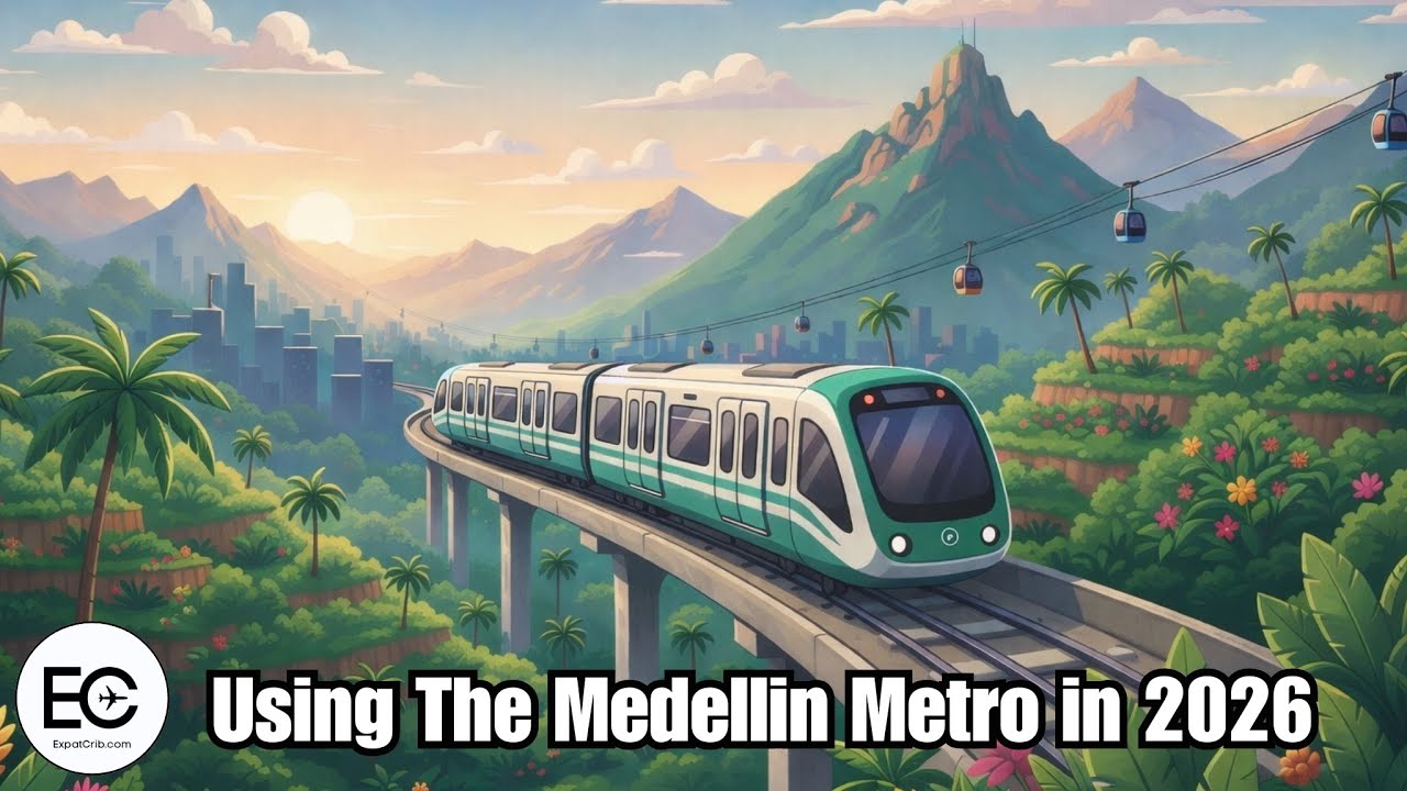 Medellin Metro Guide 2026 | How to Save Money from the Airport to the City and Safety Tips!