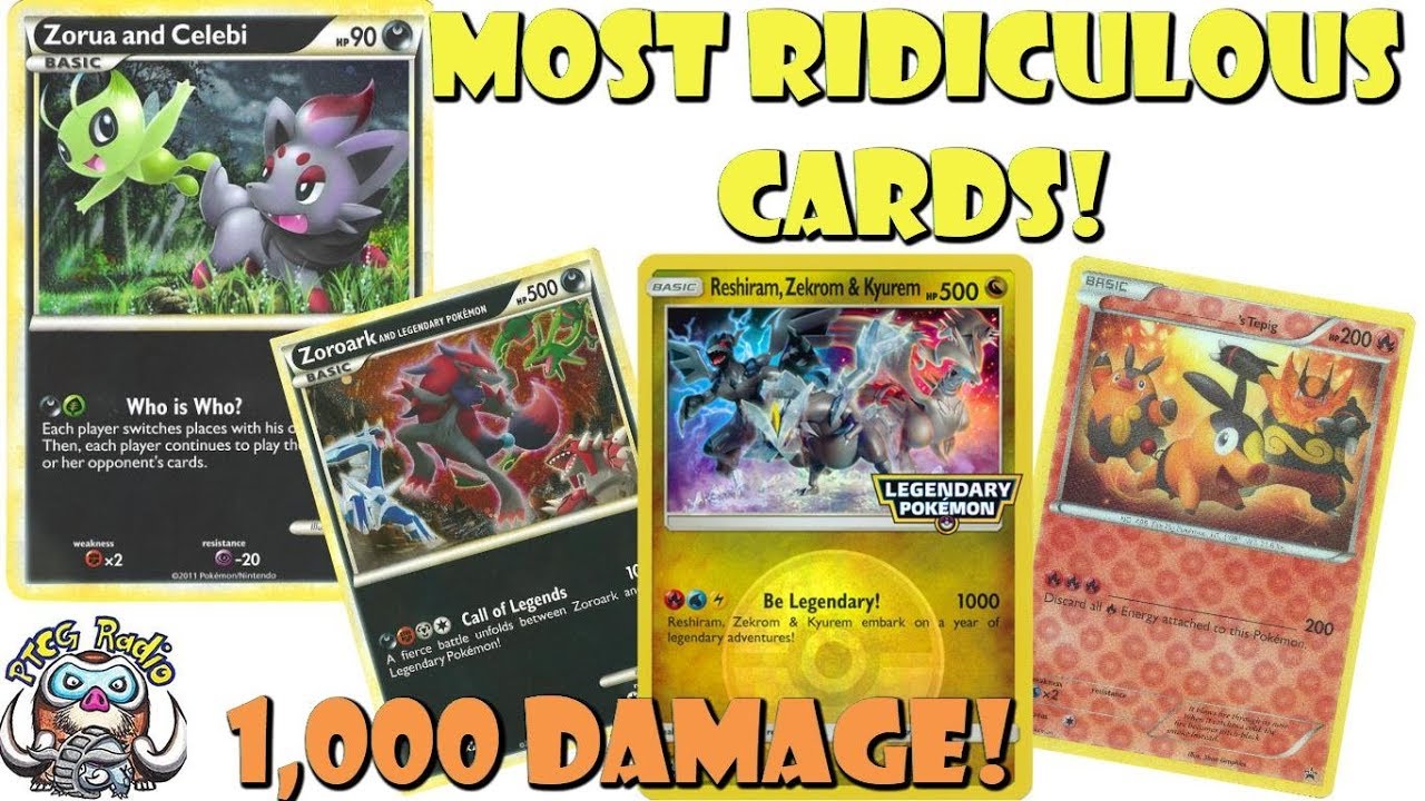 The Most Ridiculously Overpowered Pokemon Cards Ever YouTube The Most Ridiculously Overpowered Pokemon Cards Ever YouTube