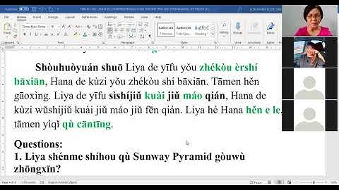 TMC451 MASTERING COMPREHENSION (LIJIE) CHAPTER 4A BY PM DR LOW HIANG LOON