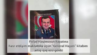 Yeni̇ Ki̇tablarimla Taniş Olun General Həyati Polad Həşi̇mov Şeir Şeirlər Əşimov