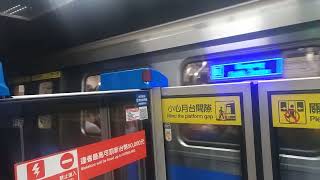 (1130913) 台北捷運 板南線C341型往南港展覽館列車BL12台北車站出站