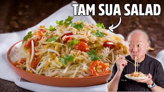 Super Easy Thai Papaya & Noodle Salad Recipe!