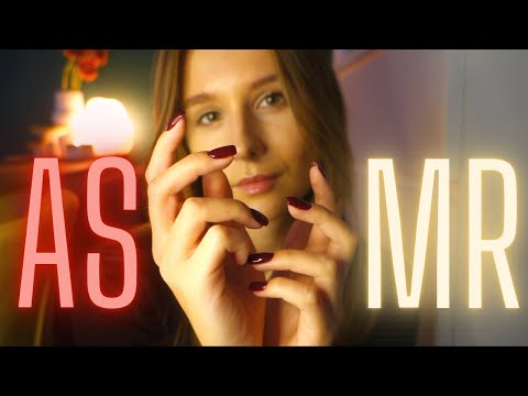 asmr po polsku 🌙 long nails TAPPING 💅🏻 *relaks&sen* (polish whisper)