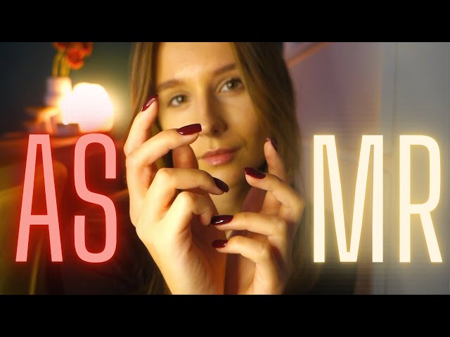 asmr po polsku 🌙 long nails TAPPING 💅🏻 *relaks&sen* (polish whisper)