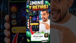 🤯¡Este JUEGO de MINERÍA me está PAGANDO USDT GRATIS!💵🤖#telegrambot