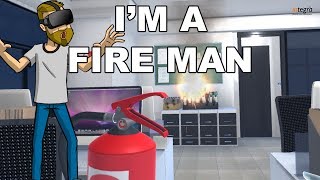 IM A REAL FIREMAN! | Integra Fire Safety VR | Oculus Rift