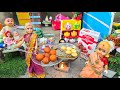 Barbie Doll All Day Routine In Indian Village/Radha Ki Kahani Part -632/Barbie Doll Bedtime Story||