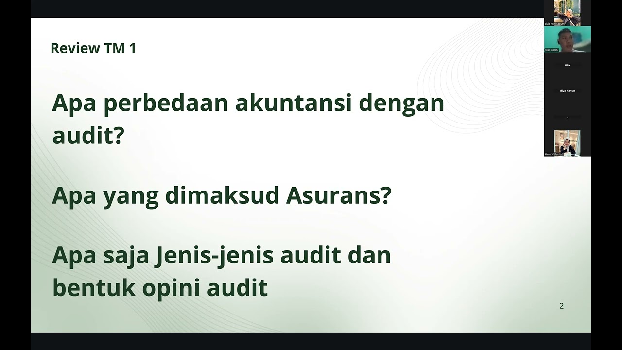 Persiapan UTS Audit Keuangan | Buddy Program ASP
