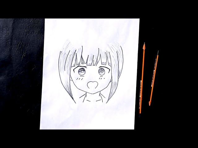 easy anime drawing  How to Draw Cute Anime Girl Easy Step by Step 