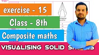 exercise-15 visualising solid shapes class 8th | composite maths @ntrsolutions