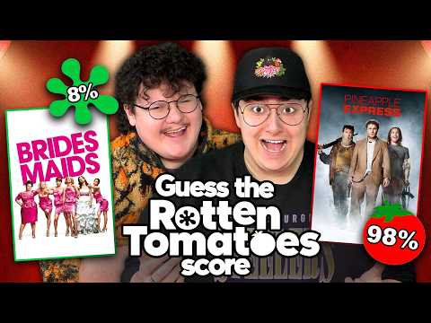 Guessing Rotten Tomatoes Scores | COMEDY MOVIES PART 2 | (Loser takes a Shot!)