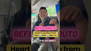 Heart Function from 34% ➡️ 80++% #shiruto #befil