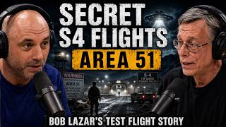 Inside S4 Near Area 51: Bob Lazar Reveals Secret UFO Test Flights