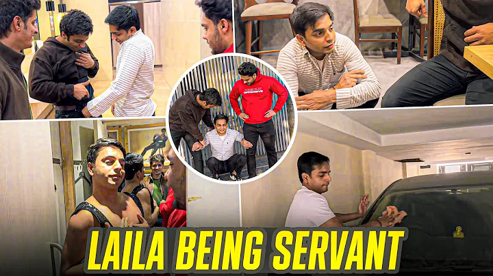 Laila being my Servant for a day 😂