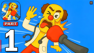 Annoying Doctor Punching Games - Gameplay Walkthrough Part 1 - Stickman Ragdoll Punch (Android)