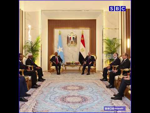 Al-Sisi oo farriin adag u diray dhinacyada isku haya Soomaaliya, kuna baaqay heshiis qaran.
