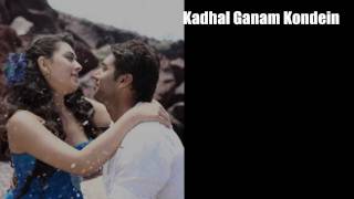 Video thumbnail of "Dhimu Dhimu - Engeyum Kadhal - with Lyrics- HD"