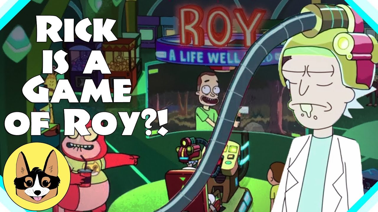Rick is a Video Game Like Roy? | Rick & Morty Breakdown - YouTube
