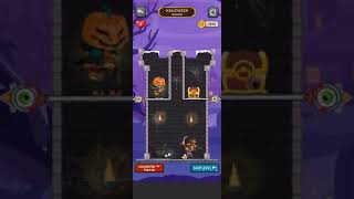 Victory Halloween rescue puzzle gameing//pull the pin gameplay//Android iOS game screenshot 3