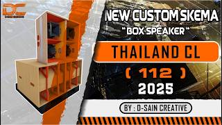 PLAN SKEMA BOX SUBWOOFER THAILAND CL 112 NEW CUSTOM 2025 