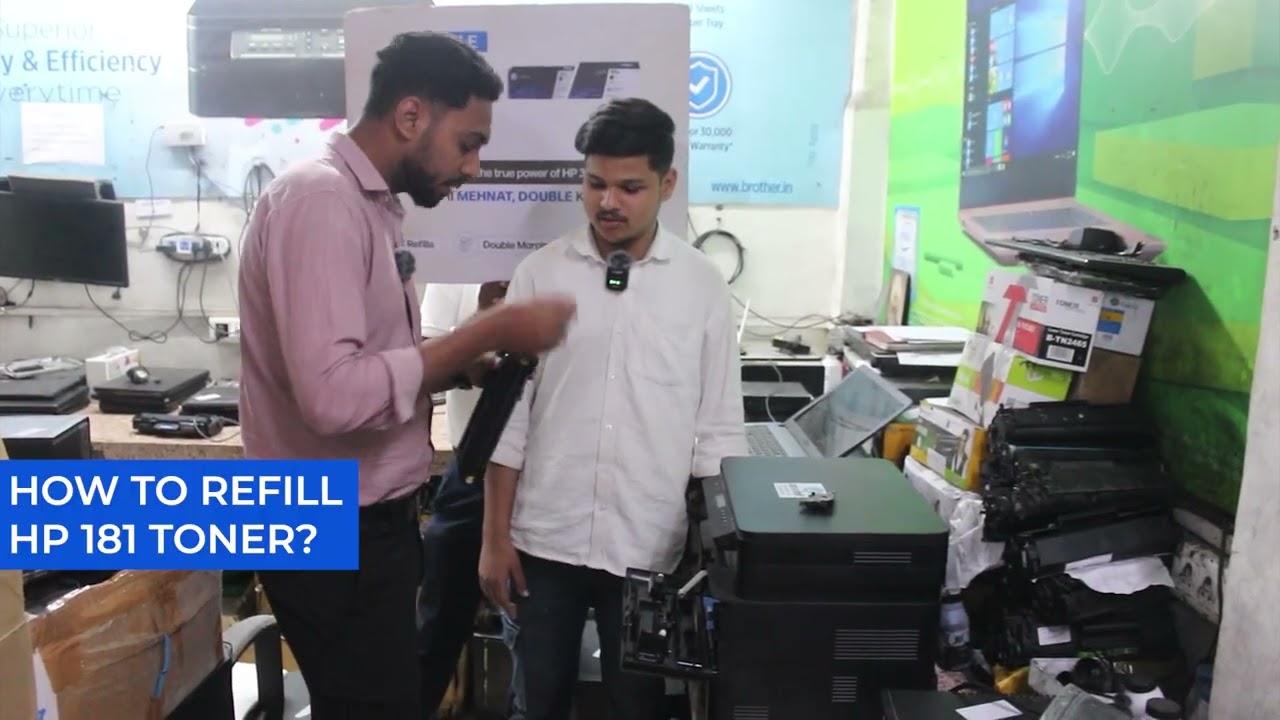 Double Your Margins with HP 181 Toner l Abdul, Refiller, Akola