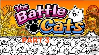 hippo vs Ninja cat and long leg cat (the battle cat part 3)