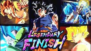 Ranking every LEGENDARY FINISH from WORST to BEST in Dragon Ball Legends!!