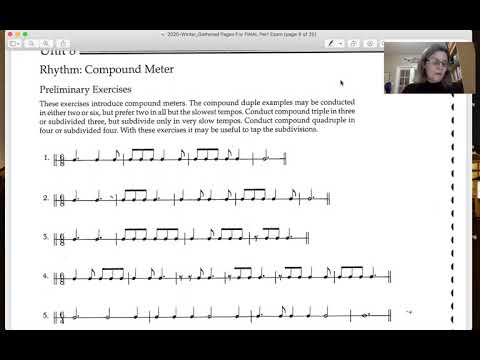 Rhythm: Compound Meter - Video 2: CR p21 3