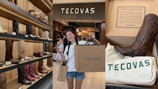 Buying My First Pair Of Tecovas Debbie Garces