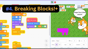 Breaking Blocks! + | Top-down Minecraft #4