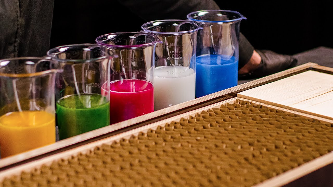 Creating Epoxy Resin Lamps with Honeycomb Paper & Bamboo Skewers | Epoxy Resin Projects