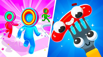 Layer Man 3D vs Fork N Sausage 🌀🌭 Max Level Gameplay Walkthrough Android iOS Update 6TK8