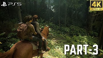 The Last of Us Part II Remastered Gameplay Walkthrough Part-3 (PS5 4K HDR)