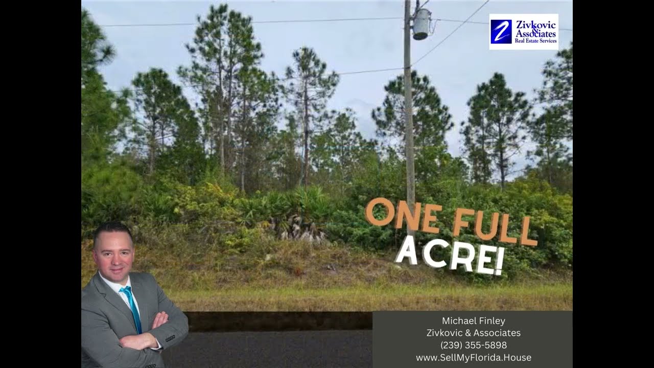 Full Acre Lot - 2108 Maple Ave N, Lehigh Acres, FL