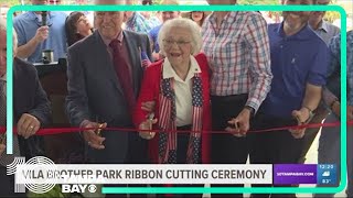 Vila Brothers Park holds ribbon cutting ceremony on Memorial Day