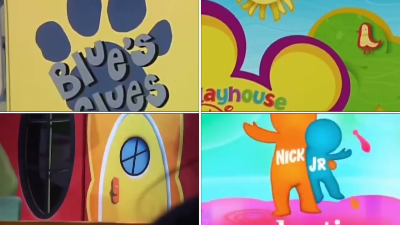 Blue’s Clues, Blue’s Room, DJLOS, Jungle Junction, Lunar Jim, Poko Credits Remix