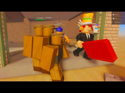 Видео: ОГРАБИЛИ ТОЛПУ ГОПНИКОВ БЕЗ ЕДИНОГО ВЫСТРЕЛА в ROBLOX DUSTY TRIP !