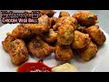 ကြက်သားလုံးကြော်/Mixed Vege Chicken ball